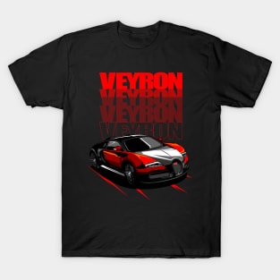 Bugatti Veyron Red T-Shirt